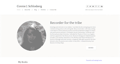 Desktop Screenshot of connieschlosberg.com